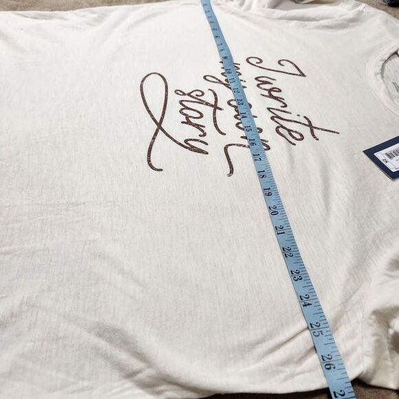 Universal Thread Casual Tshirt For Women 2X Ivory I Write My Own Story Logo - Picture 4 of 8